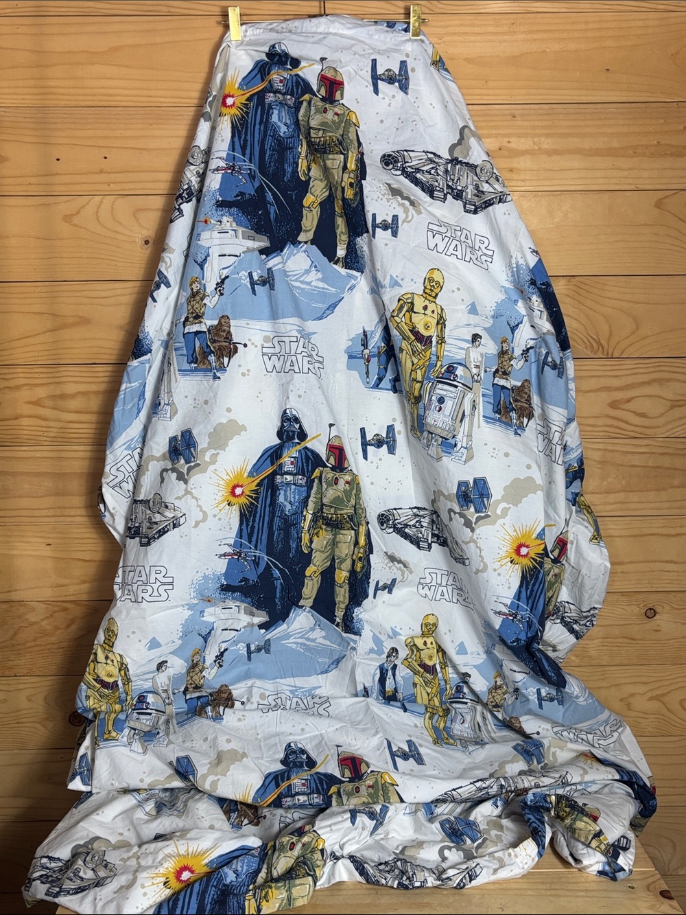 Pottery Barn Kids Empire Strikes Twin duvet cover